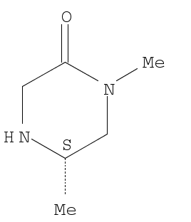 2-Piperazinone, 1,5-dimethyl-, (5S)-